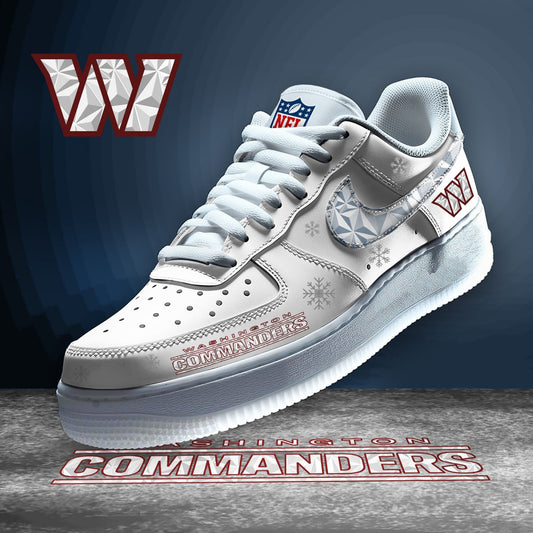 Washington Commanders | Personalized Air Force 1, NFL Personalized Limited Edition Shoes 2025 |32
