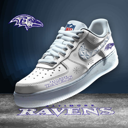 Baltimore Ravens | Personalized Air Force 1, NFL Personalized Limited Edition Shoes 2025 |03