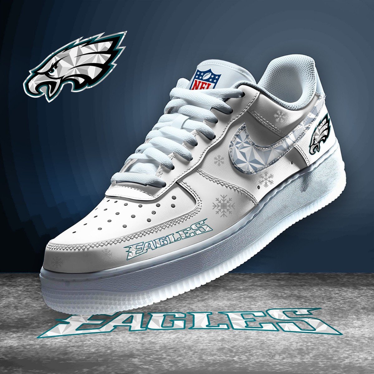 Philadelphia Eagles | Personalized Air Force 1, NFL Personalized Limited Edition Shoes 2025 |26