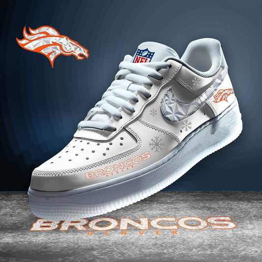 Denver Broncos | Personalized Air Force 1, NFL Personalized Limited Edition Shoes 2025 |10