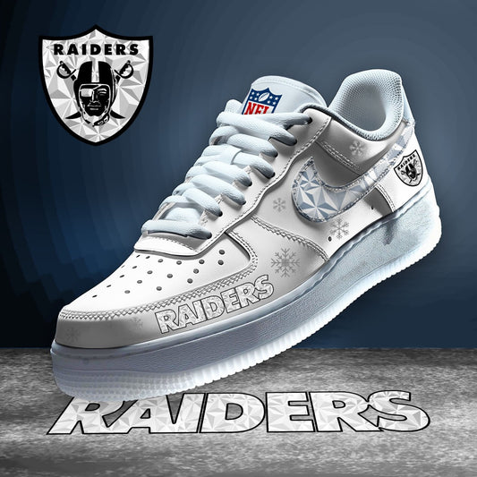 Las Vegas Raiders | Personalized Air Force 1, NFL Personalized Limited Edition Shoes 2025 |17