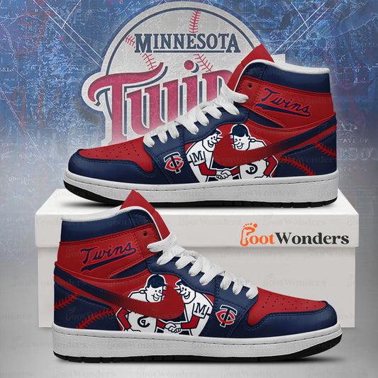Minnesota Twins High Top Air JD1 Sneaker