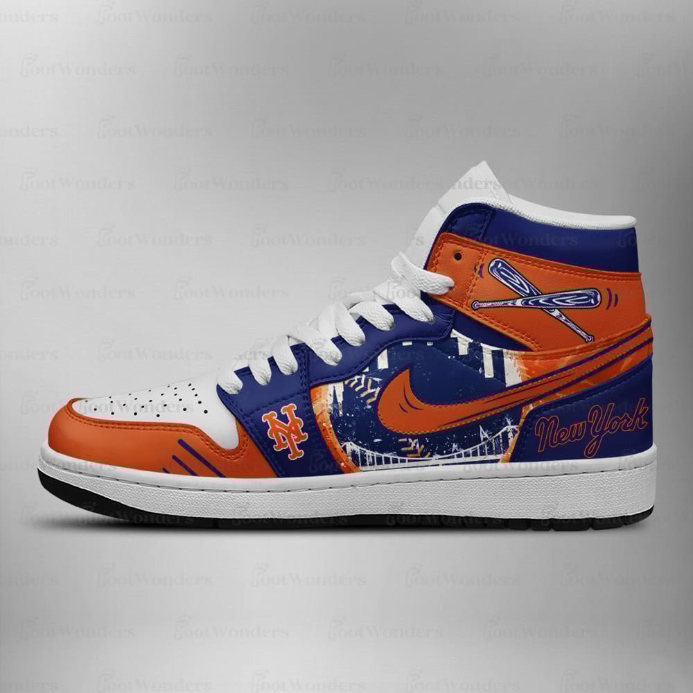 New York Mets High Top Air JD1 Sneaker