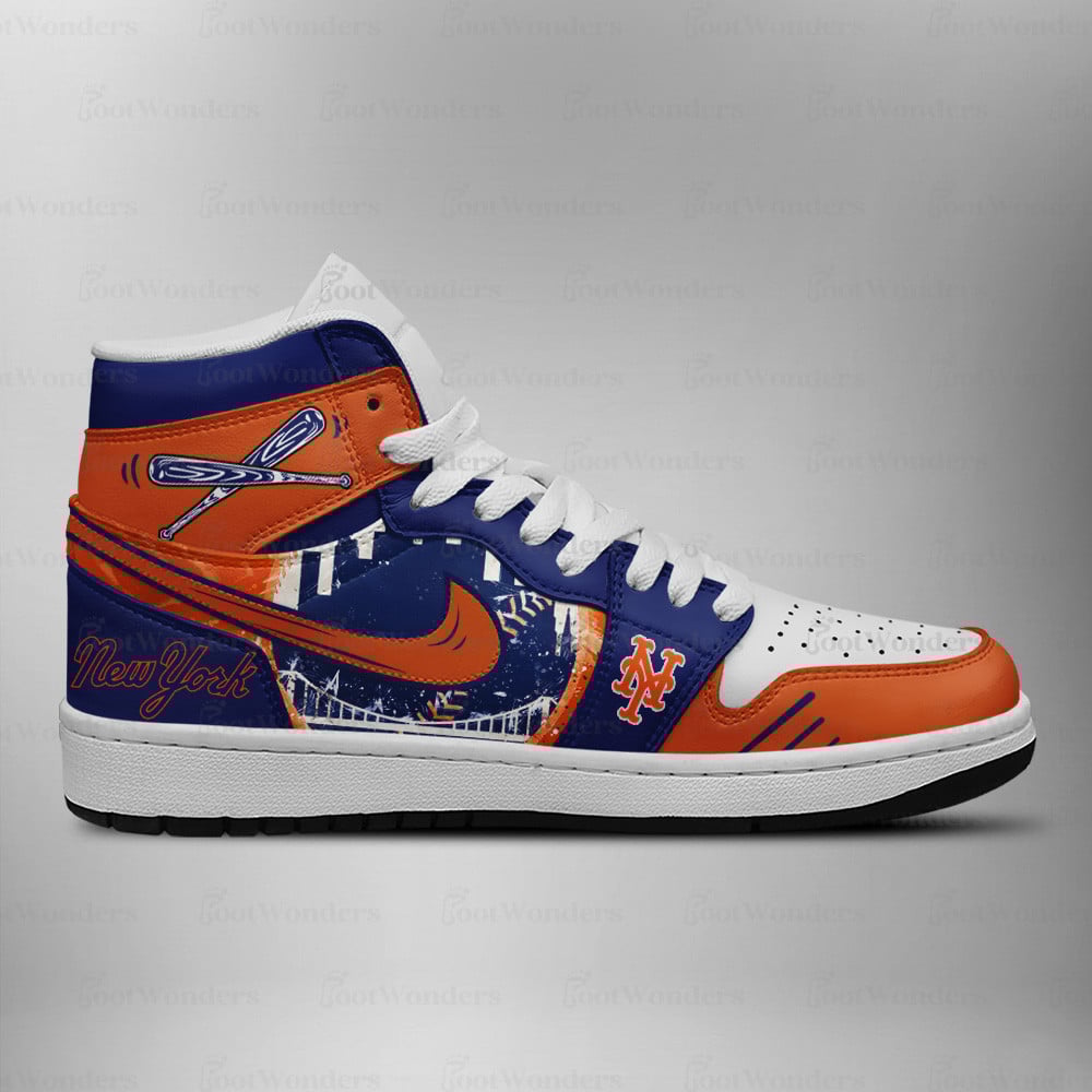 New York Mets High Top Air JD1 Sneaker