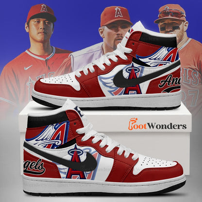 Los Angeles Angels High Top Air JD1 Sneaker