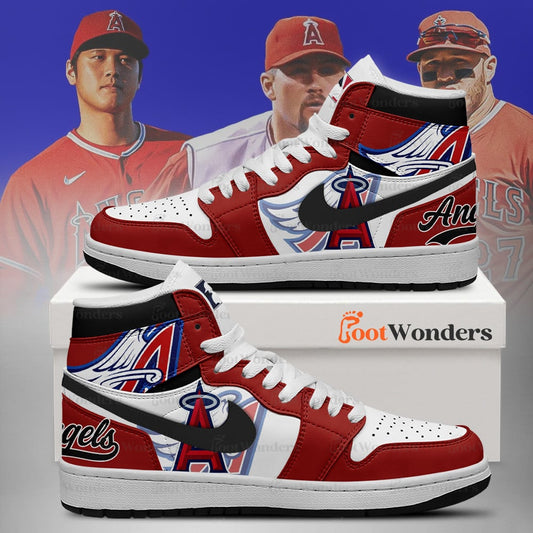 Los Angeles Angels High Top Air JD1 Sneaker