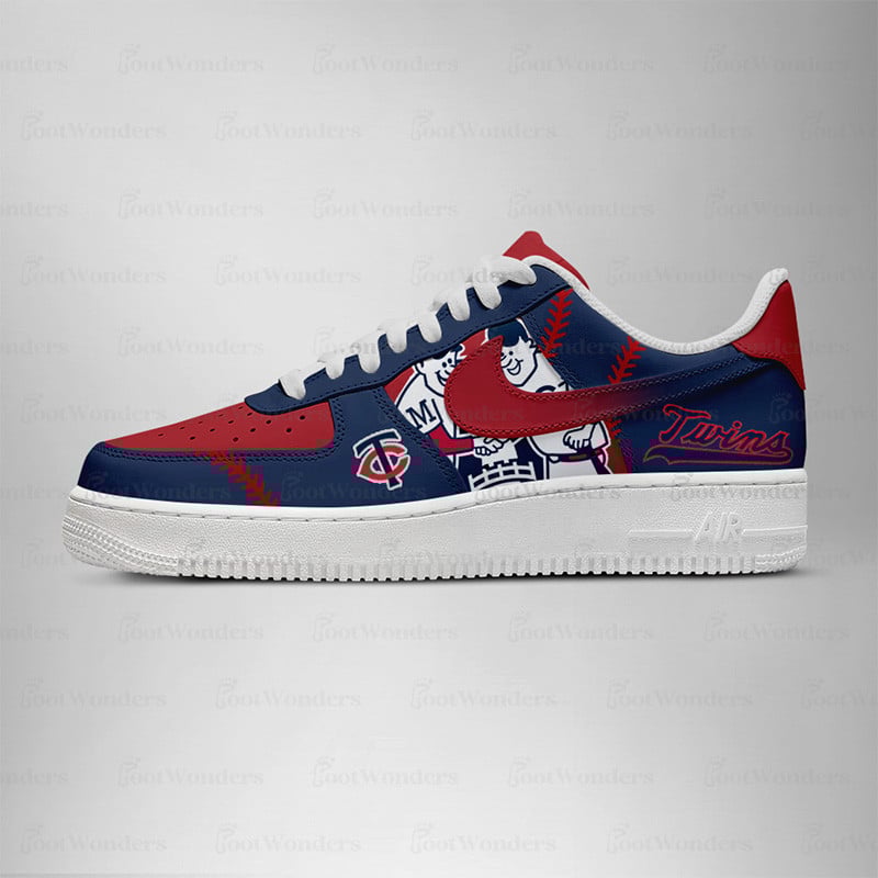 Minnesota Twins Low Top Air AF1 Sneaker