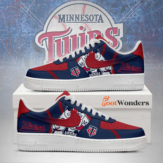 Minnesota Twins Low Top Air AF1 Sneaker