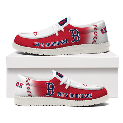 Boston Red Sox | Premium Loafer Shoes NY, MLB Personalized Limited Edition Shoes 2025 | RF64