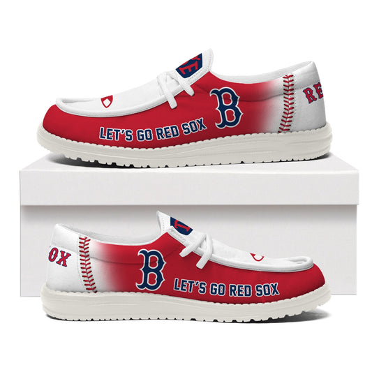 Boston Red Sox | Premium Loafer Shoes NY, MLB Personalized Limited Edition Shoes 2025 | RF64