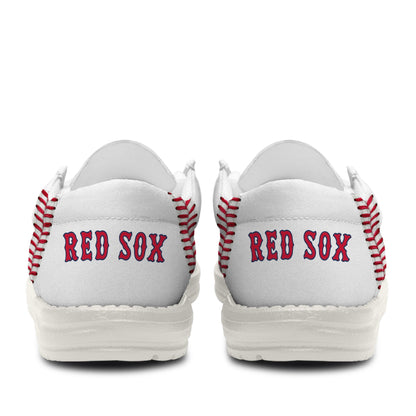 Boston Red Sox | Premium Loafer Shoes NY, MLB Personalized Limited Edition Shoes 2025 | RF641