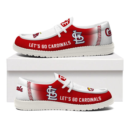 St. Louis Cardinals | Premium Loafer Shoes NY, MLB Personalized Limited Edition Shoes 2025 | JO28