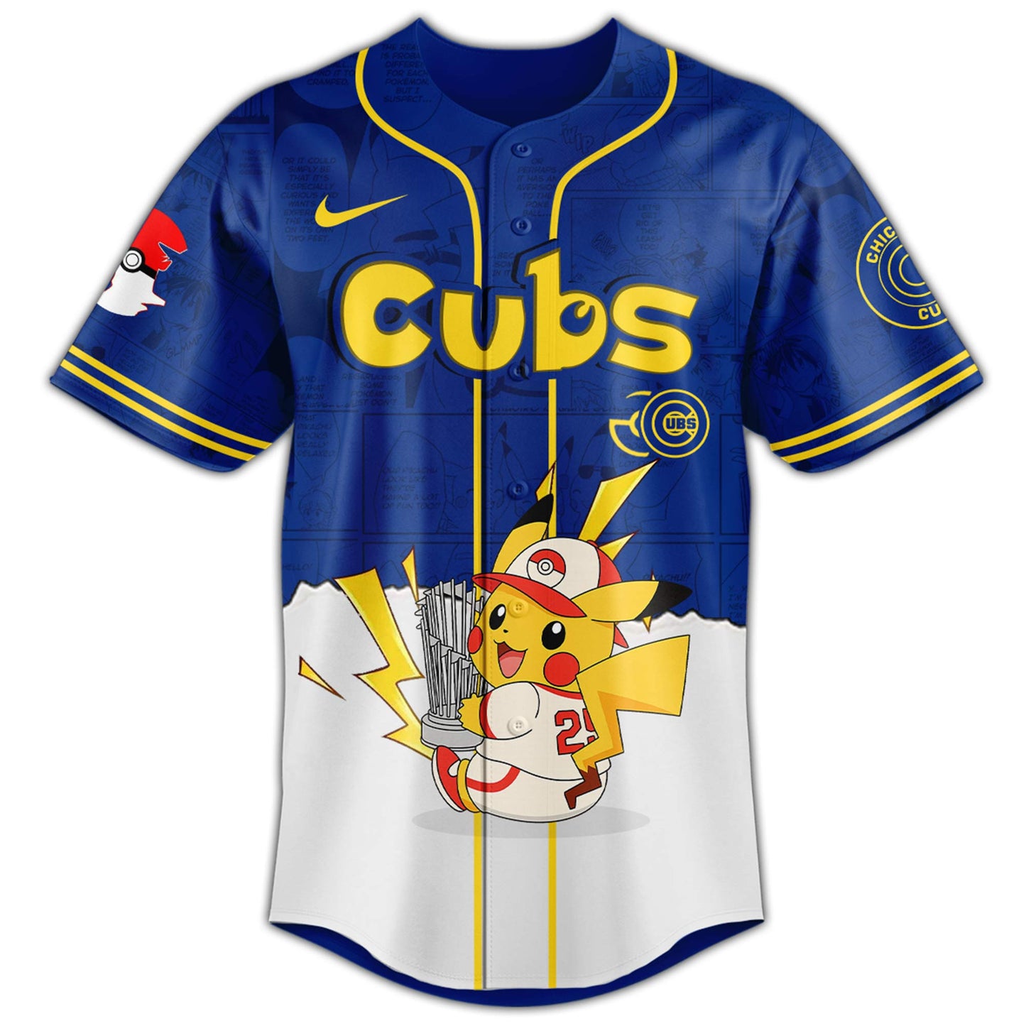 Chicago Cubs V2 × Pokémon GO Night 2025 Limited Edition Jersey