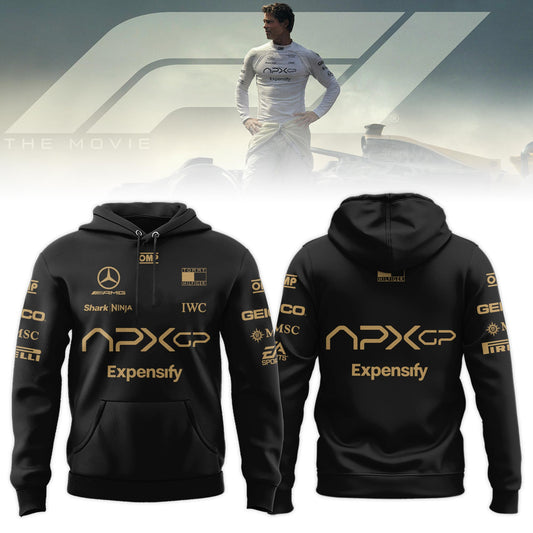F1 The Movie 2025 APXGP “Brad Pitt” Hoodie