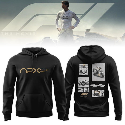 F1 The Movie 2025 APXGP “Brad Pitt” Hoodie