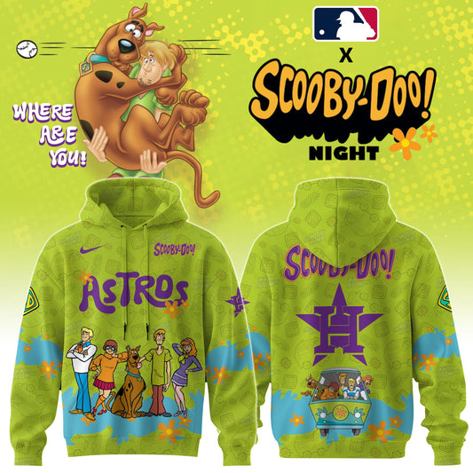 Houston Astros MLB x Scooby Doo Hoodie Editions Limited | QS49
