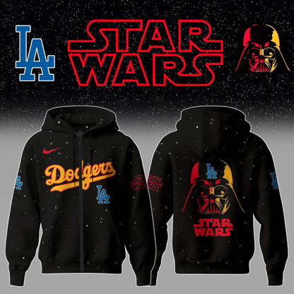 .Los Angeles Dodgers x Stars Wars Night Hoodie Editions Limited