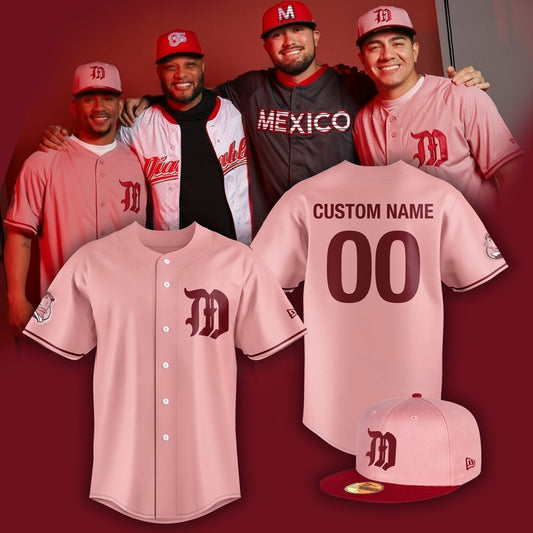 Jersey Diablos Rojos del México X Roji LMB 2025