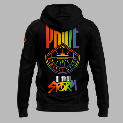 Seattle Storm Special Edition Hoodie Celebrating Pride Month Expresses Freedom, Individuality, And Support For The LGBTQ+ Community