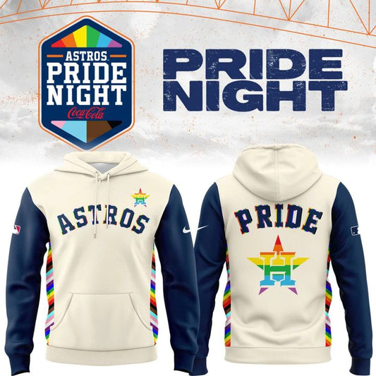 Special New Pride Astros Logo Hoodie