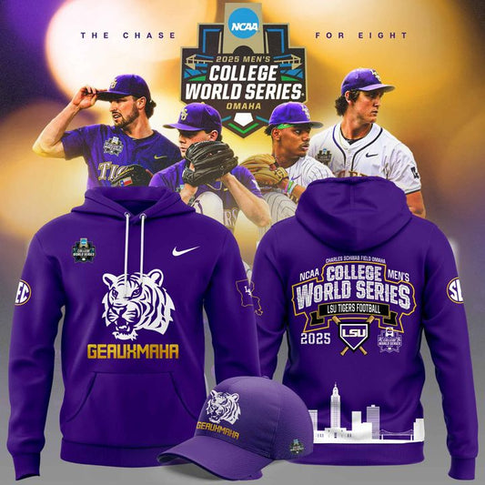 LSU Tigers baseball New 2025 Hoodie