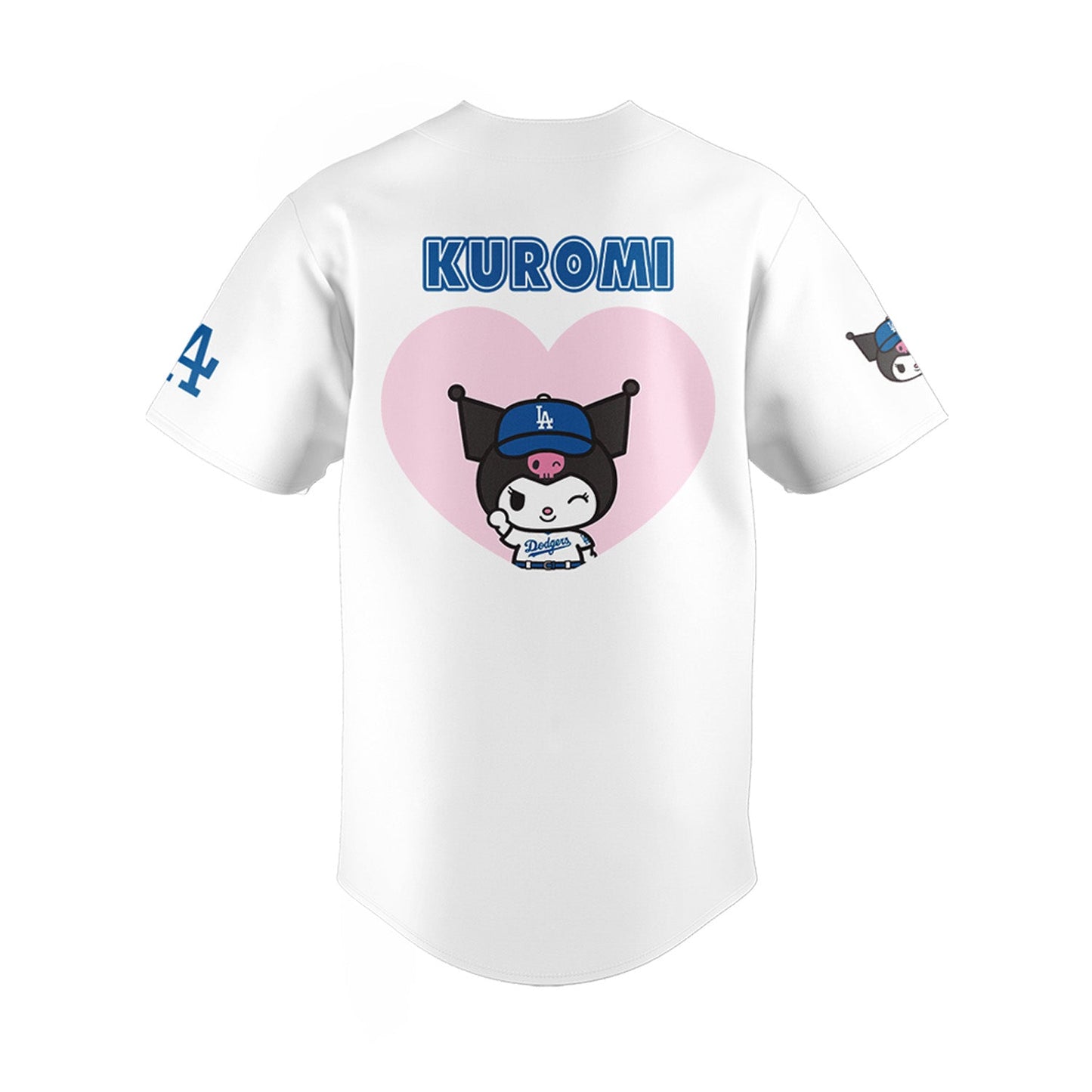 Exclusive Dodgers x KUROMI HELLO KITTY Night Jersey
