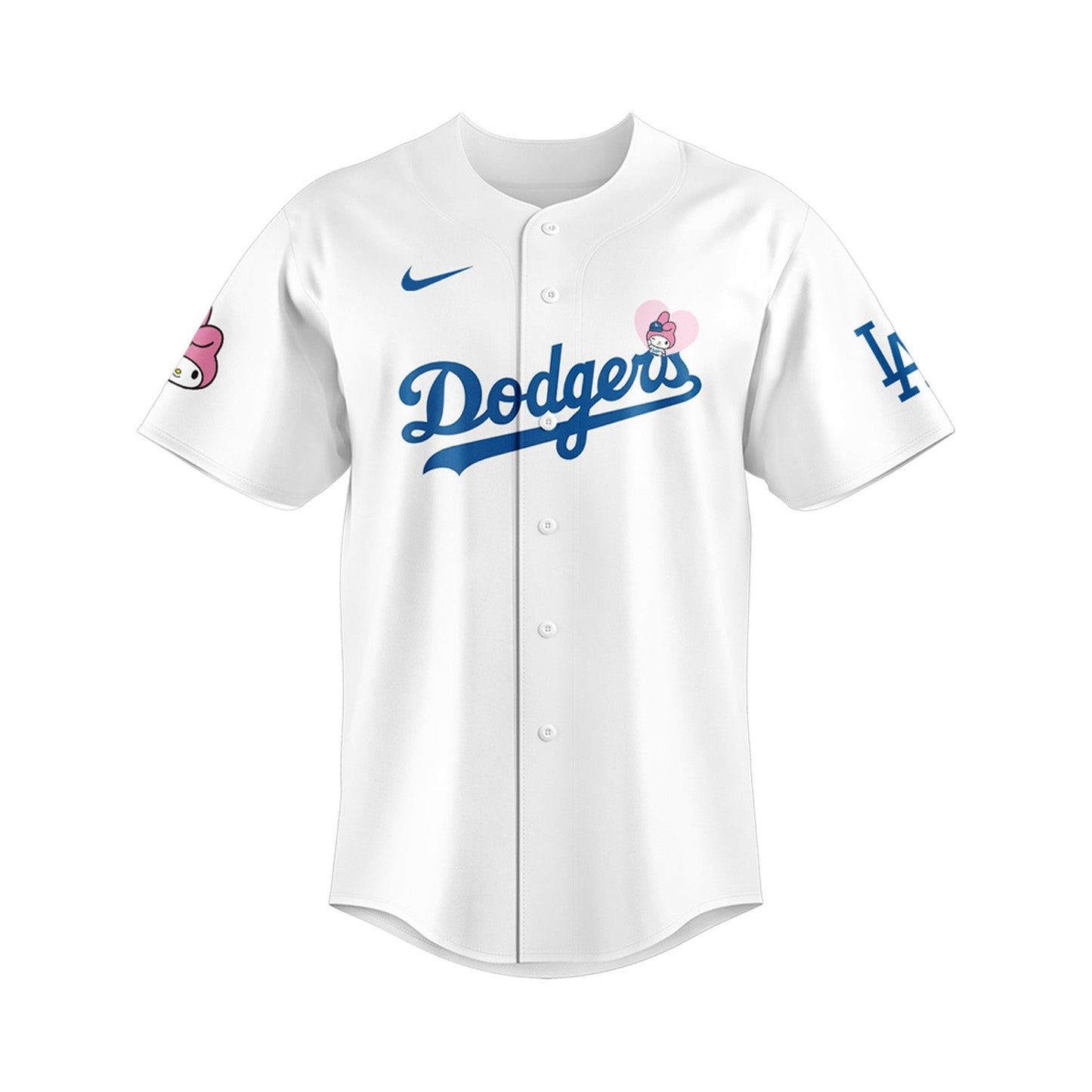 Exclusive Dodgers x MY MELODY HELLO KITTY Night Jersey