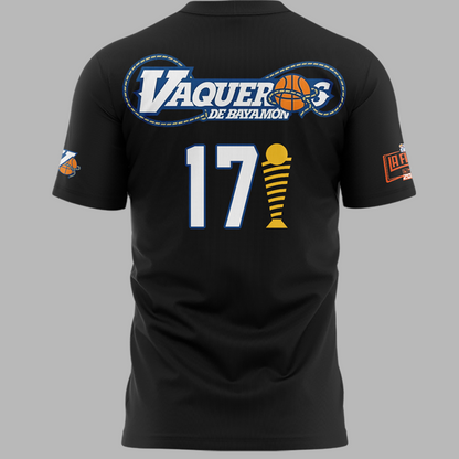 04.Vaqueros de Bayamon Champions Baloncesto Superior Nacional 2025 Tshirt