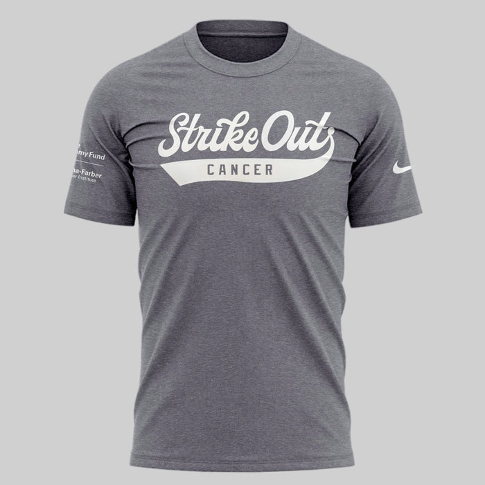 Special Strike Out Cancer Boston Red Sox T-Shirt