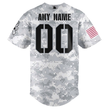 Gwinnett Stripers Military Appreciation Night 2025 Baseball Jersey