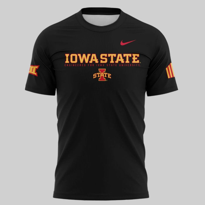 Special New 2025 ISU Logo Tshirt In Black