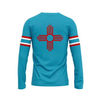 Special New The Turquoise Uniform Long Sleeve Shirt