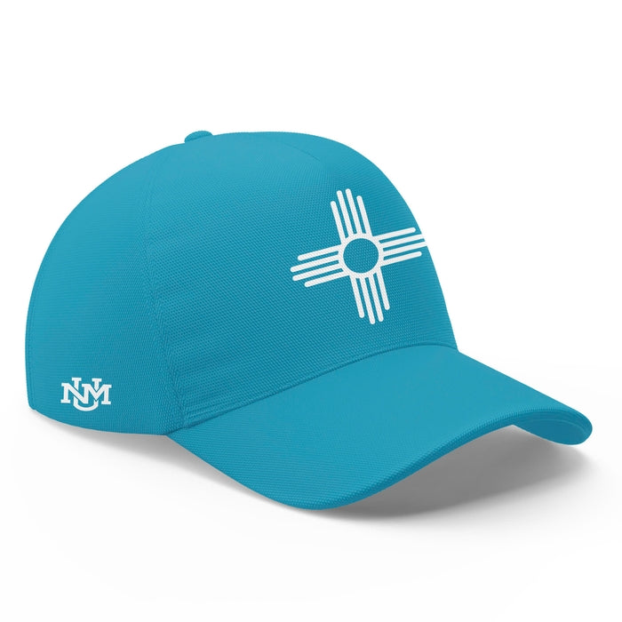 Special Edition New Mexico Lobos Wordmark Logo Uniform Tshirt - The Turquoise