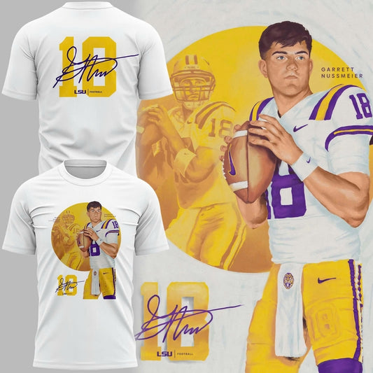Special LSU Football number 18 Tshirt