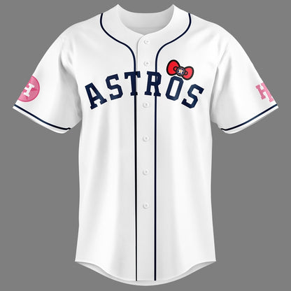 Hello Kitty Night x Houston Astros limited edition 2025 Jersey