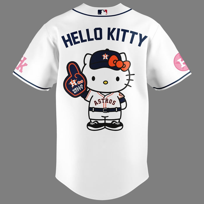 Hello Kitty Night x Houston Astros limited edition 2025 Jersey