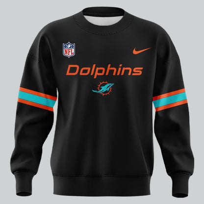 Special New Alternate Rivalry Uniform In Black Miami Wordmark Sweat