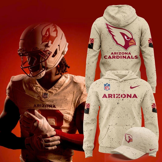 Arizona Cardinals Rivalries 2025 Hoodie-White