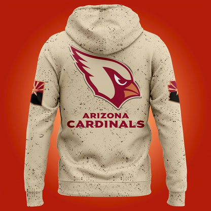 Arizona Cardinals Rivalries 2025 Hoodie-White