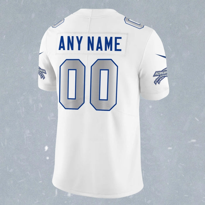 Men's Buffalo Bills White Rivalries uniforms Football Jersey 2025