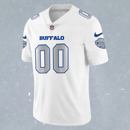 Men's Buffalo Bills White Rivalries uniforms Football Jersey 2025