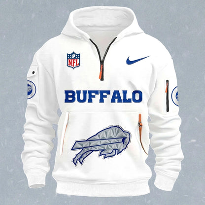 Buffalo Bills White Rivalries uniforms New Hoodie 2025