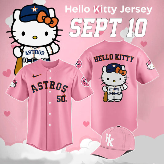 Houston Astros X Hello Kitty Jersey Limited Edition | YT39