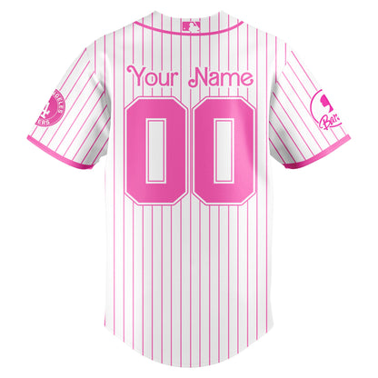 .    Los Angeles Dodgers  MLB x Barbie Night Game Limited Edition Jersey 2025 v2