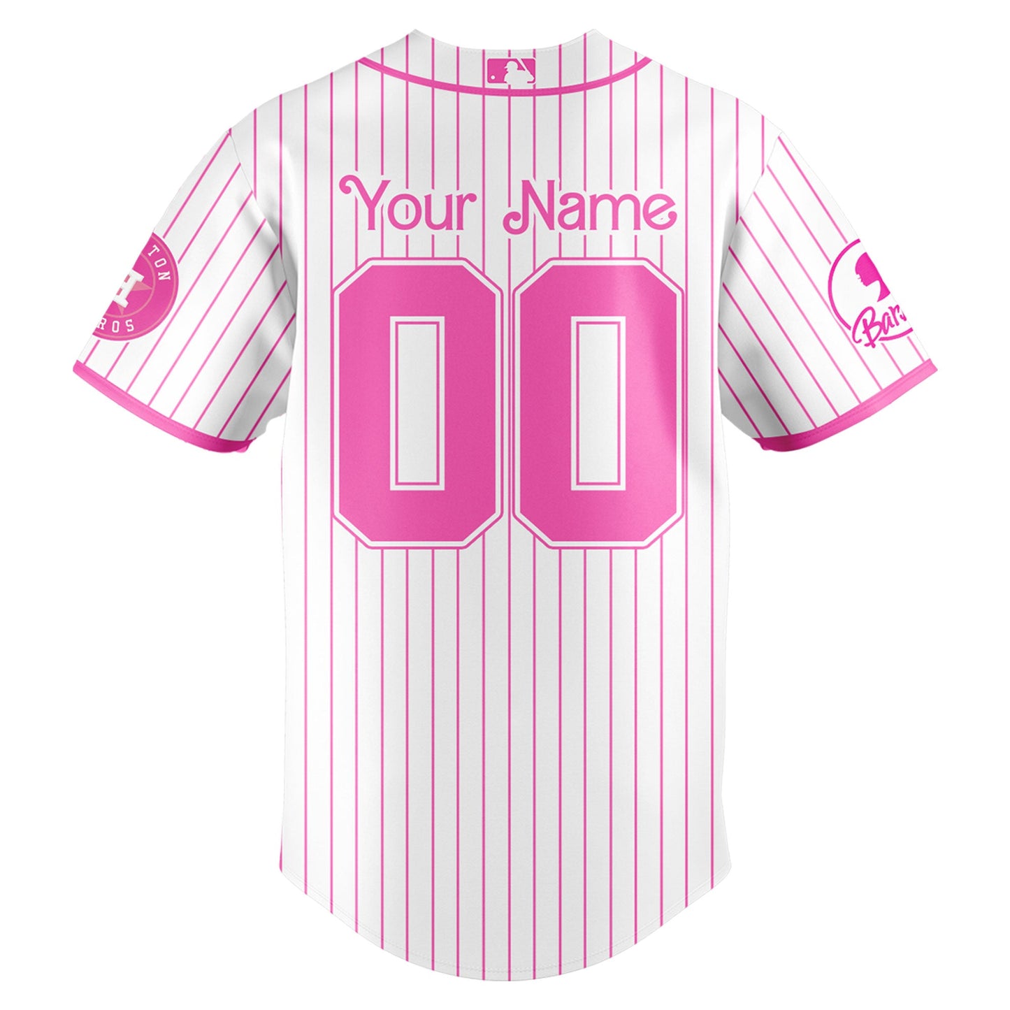 .    Houston  Astros MLB x Barbie Night Game Limited Edition Jersey 2025 v2