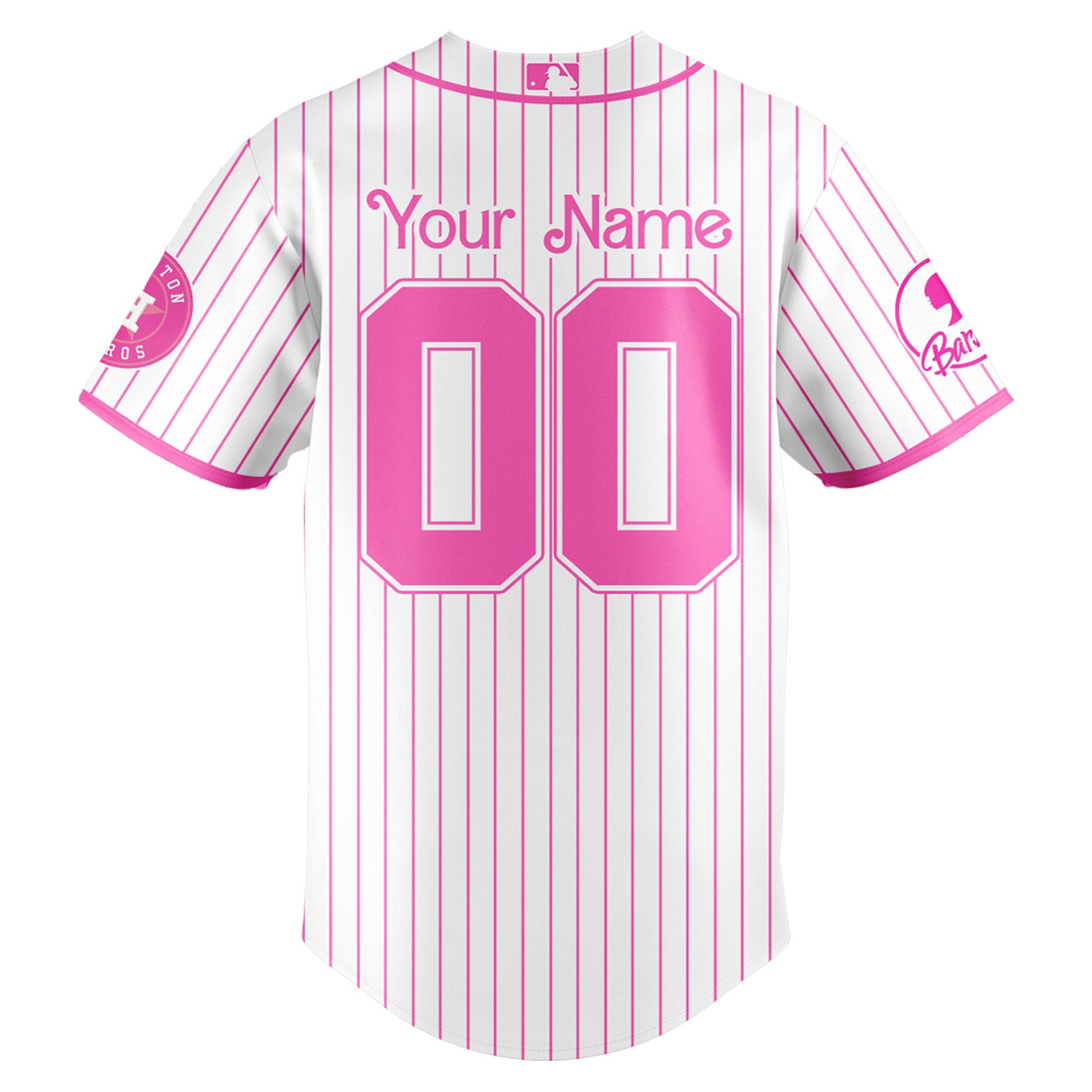 .    Houston  Astros MLB x Barbie Night Game Limited Edition Jersey 2025 v2