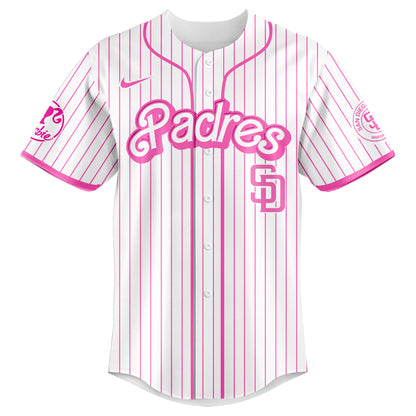 .    San   Diego Padres MLB x Barbie Night Game Limited Edition Jersey 2025 v1