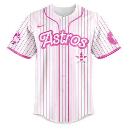 Houston Astros MLB x Barbie Night Game Limited Edition Jersey 2025 | ON56