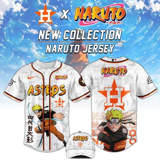 Houston Astros MLB x Naruto Jersey Editions Limited | CE39
