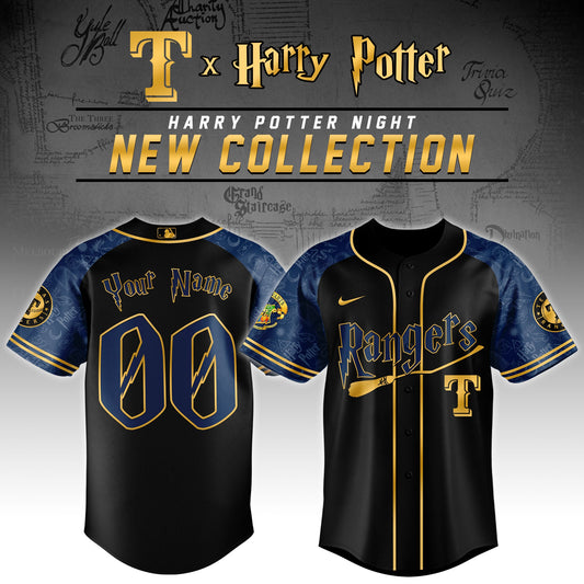 .Texas Rangers MLB x Harry Potter Night Game Jersey Editions Limited